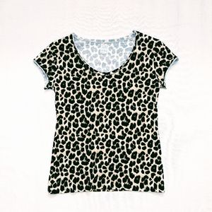 Zara Leopard Print Top